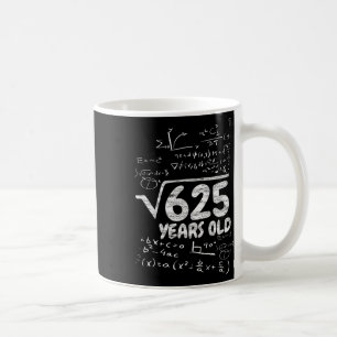 Mug Racine Carrée De 625 Ans - Drôle De Maths 25e Anni
