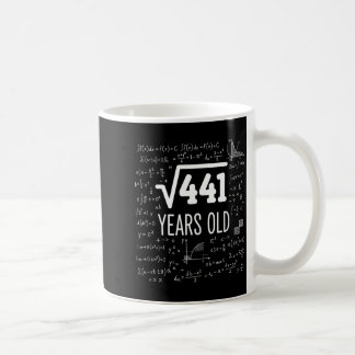 Mug Racine carrée de mathématiques 441 ans, mathématiq