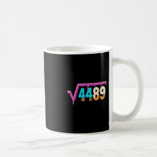 Mug Racine carrée drôle 4489 Glace au gout Drip Math 6