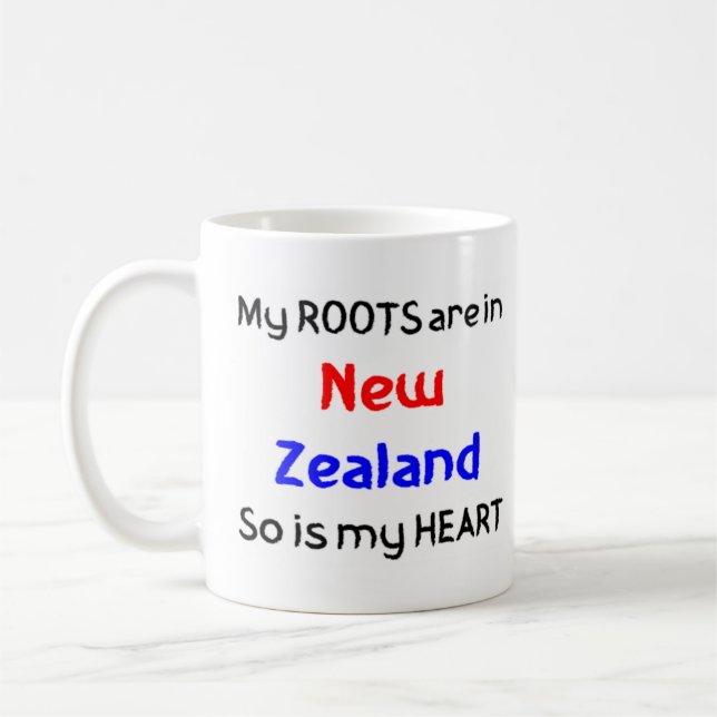 Mug racines de la nouvelle-zélande (Gauche)