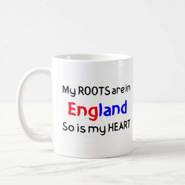 Mug racines de l'angleterre (Gauche)