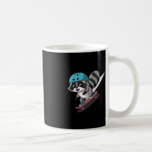 Mug Rad Rocket Raccoon Star du Skateboard