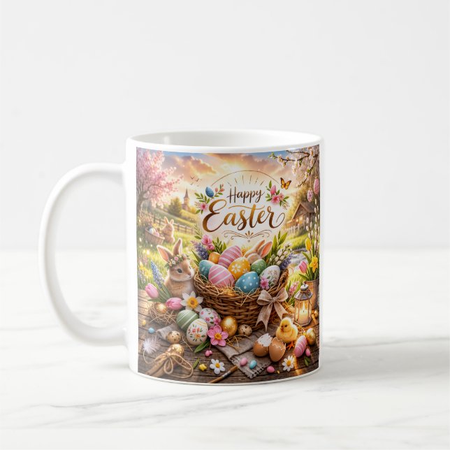 Mug Radiant Sunrise Happy Easter (Gauche)
