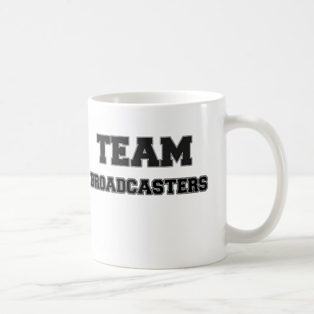 Mug Radiodiffuseurs d'équipe (Droite)
