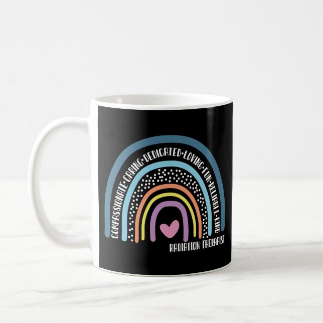 Mug Radiothérapeute Soin compatissant dédié (Gauche)