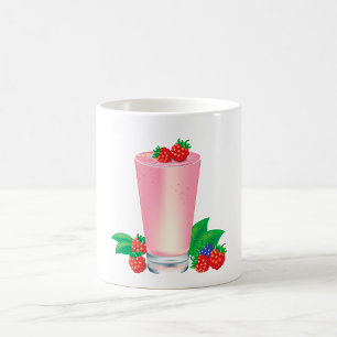 Mug Rafraîchir Berry Smoothie Boisson Rose