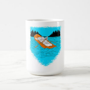 Mug Rafting d'eau blanche Raquette d'aviron