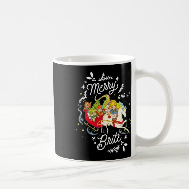 Mug Rainbow Brite Noël Joyeux Et Brite Sleigh Rid (Droite)