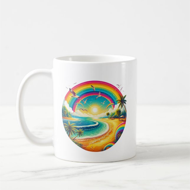 Mug Rainbow Classic en céramique (Gauche)