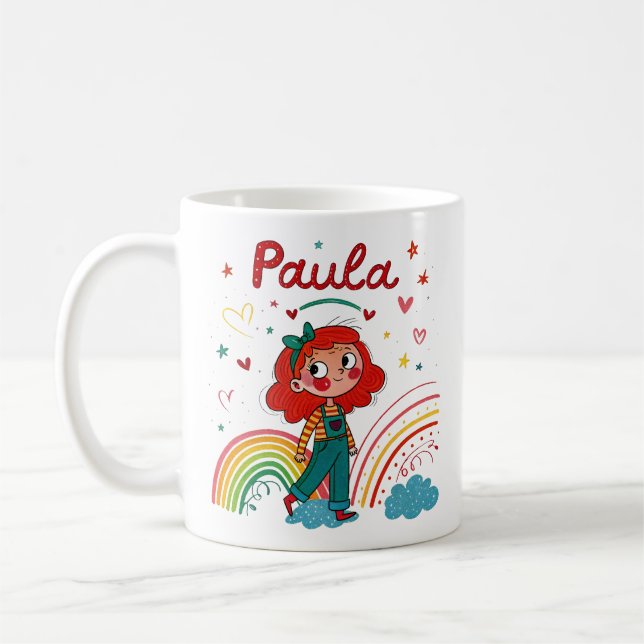 Mug Rainbow Girl (Gauche)
