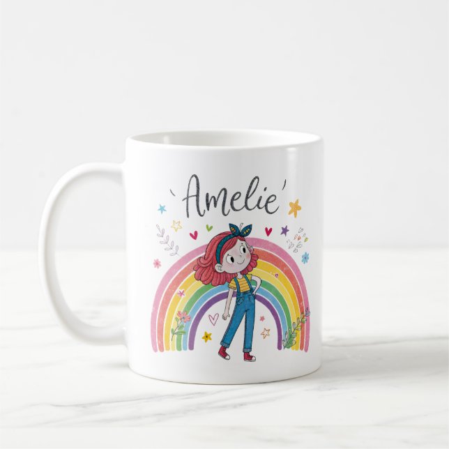 Mug Rainbow Girl (Gauche)