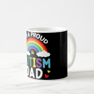 Mug Rainbow I'm A Proud Autism Dad Autism Awareness