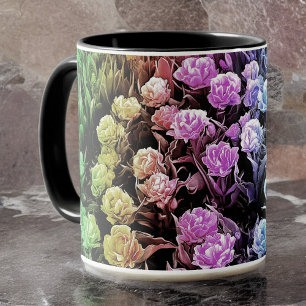 Mug Rainbow Pastel Tulips