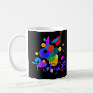 Mug Rainbow Rhapsody : Happy Rainbow Coloured Design"