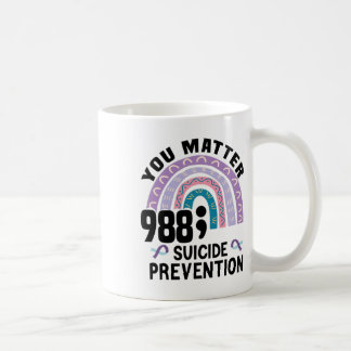 Mug Rainbow You Problem 988 Suicide Prevention Award