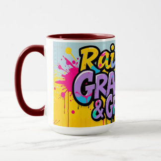 Mug Raised by Legends Grandma & Grandpa 
