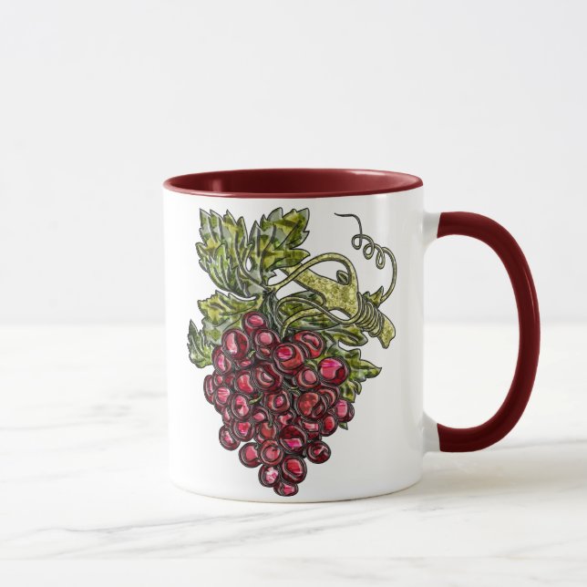 Mug Raisins rouges (Droite)