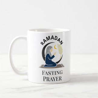 Mug Ramadan Fasting Prayer Woman Hijab Islamic Graphic