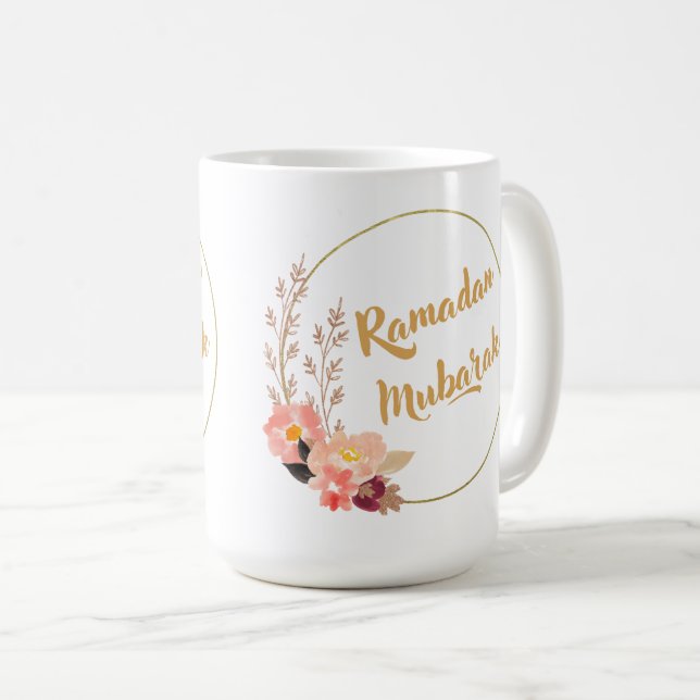 Mug Ramadan Mubarak 5 (Devant droit)
