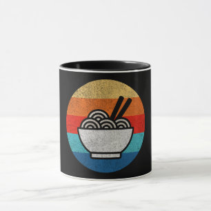Mug Ramen de style rétro