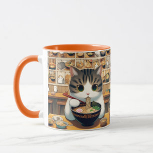 Mug Ramen mangeant de chat Munchkin