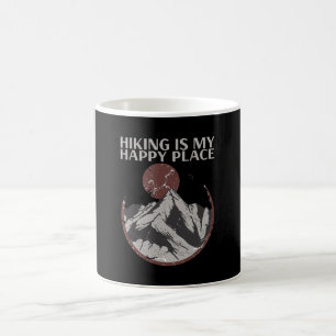 Mug Randonnée - Randonnée Est Mon Endroit Heureux