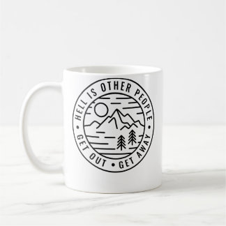 Mug Randonnée Sac À Dos L'enfer C'est Les Autres Perso