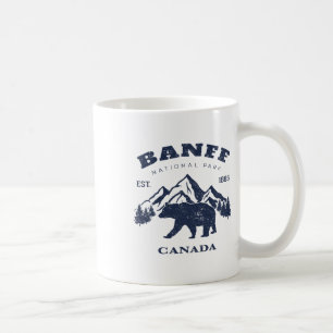 Mug Randonnée souvenir du parc national de Banff Canad