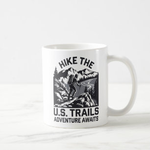 Mug Randonner sur les sentiers américains Adventure Aw