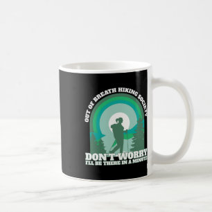 Mug Randonneur drôle à bout de souffle Société de rand