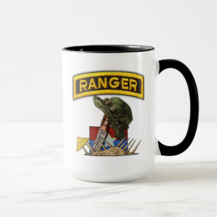 Mug Rangers aéroportés vétérans vétérans LRRP