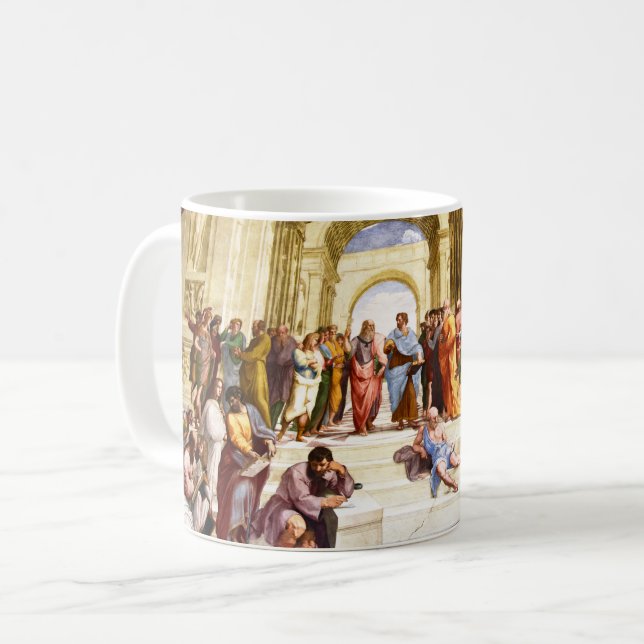 Mug Raphael, L'École d'Athènes (1509) (Devant gauche)