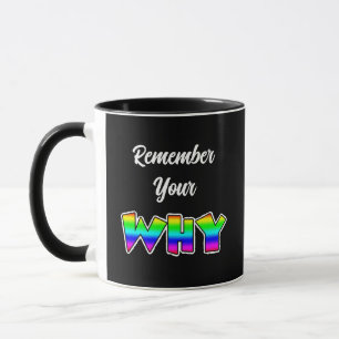Mug Rappelez-vous pourquoi Inspirationnel