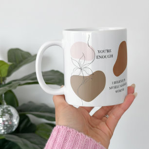Mug Rappels quotidiens Affirmation positive