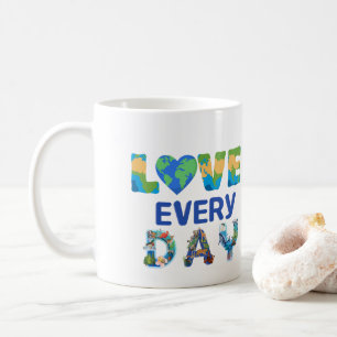 Mug Rapprocher la Terre d'amour tous les jours