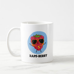 Mug Raps-berry Funny Rapper Raspberry Pun
