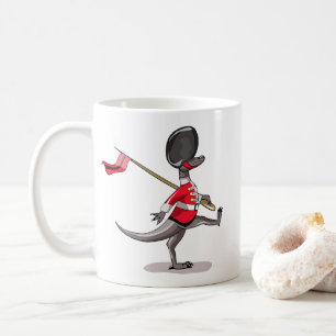 Mug Raptor Habillé En Garde Britannique.