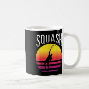 Mug Raquette Balle de squash Court de squash Badminton