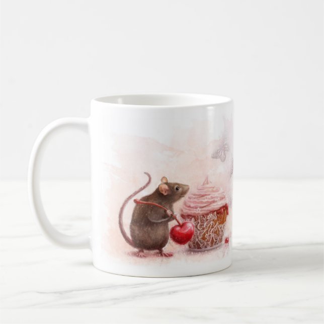 Mug Rat avec le petit gâteau (Gauche)