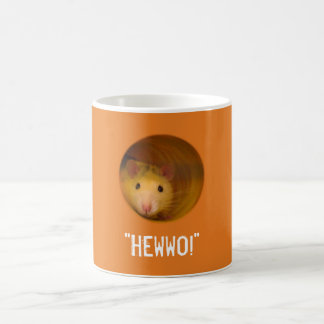 Mug Rat drôle d'illusion optique en trou
