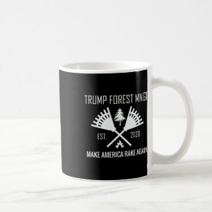 Mug Râteau de gestion forestière Trump drôle ratisse l