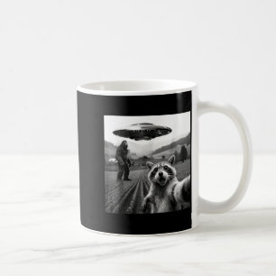 Mug Raton laveur Bigfoot Selfie Ufo Drôle Raton laveur