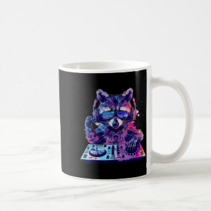 Mug Raton laveur Dj Edm Techno House Musique Animal Dr