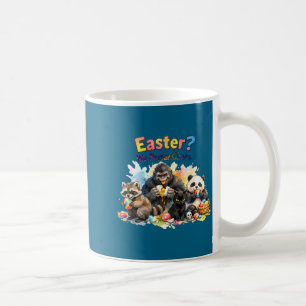 Mug Raton laveur gorille panda chat humour d'œuf de Pâ