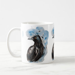 Mug Raven Magie Harmonie Totem Harmonie Aquarelle Myst