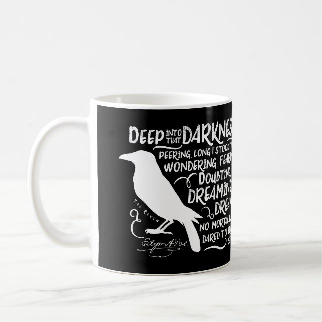 Mug Raven (profondément dans cette obscurité) par (Gauche)