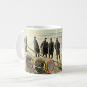 Mug Ravilious - Travail dangereux à marée basse,