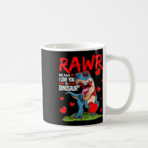 Mug Rawr Signifie Je T'aime En Amoureux De Dinosaure T