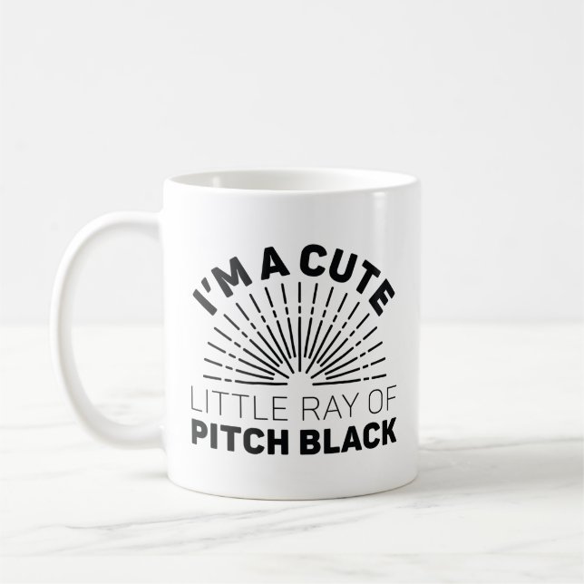 Mug Ray Of Pitch Black (Gauche)