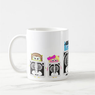 Mug Rayon X de hibou d'aviateur